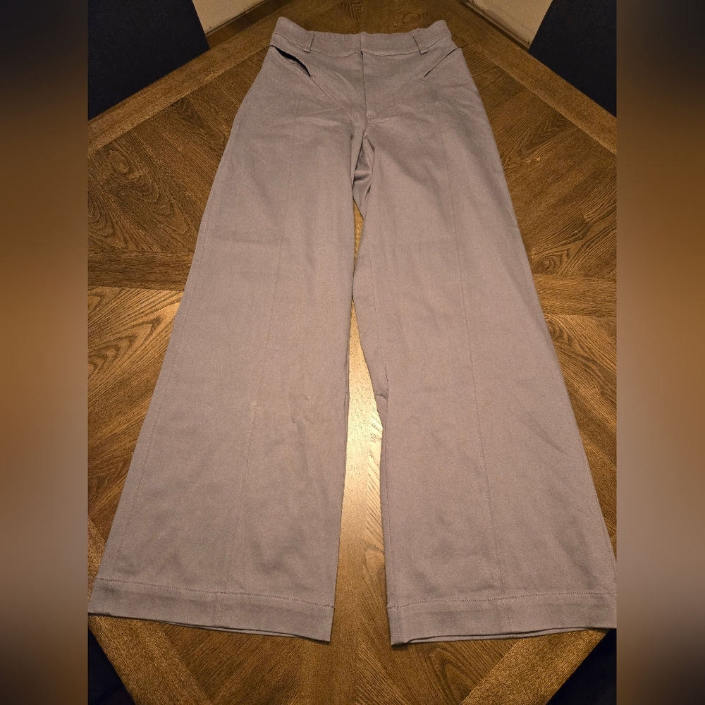 ALO Yoga High-Waist Risk Taker Trouser sz S - Picture 2 of 4